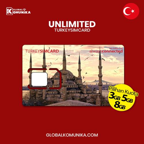 Foto Produk SIMCARD TURKEY | TURKI | QUOTA UNLIMITED - 7 Hari 3GB dari Global Komunika JKT