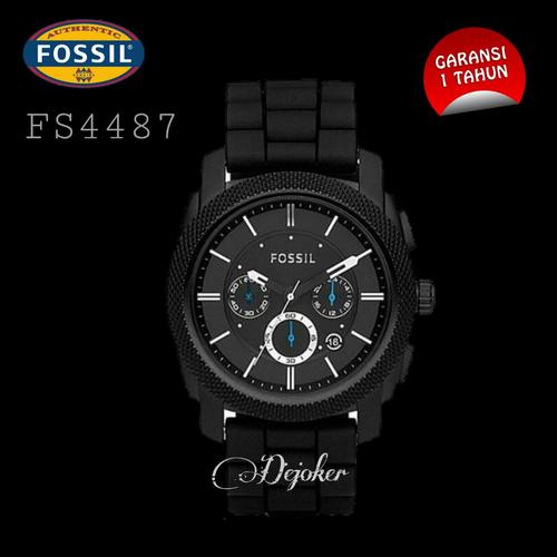 Jual Fossil Black Machine Chronograph 