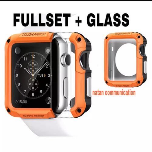 Jual CASE APPLE WATCH BUMPER KACA IWATCH 6 5 4 3 2 1 Iwatch SE SERIES -  42mm - Jakarta Pusat - J88_Accesories | Tokopedia