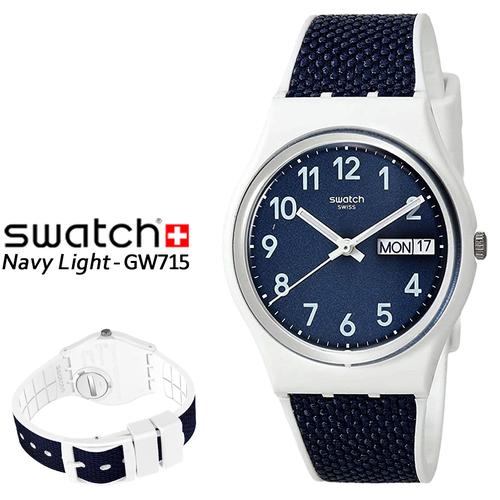 Jual Swatch GW715 Navy Light Original Jam Tangan Unisex Garansi 2 Tahun -  Jakarta Pusat - 100% Swiss Made | Tokopedia