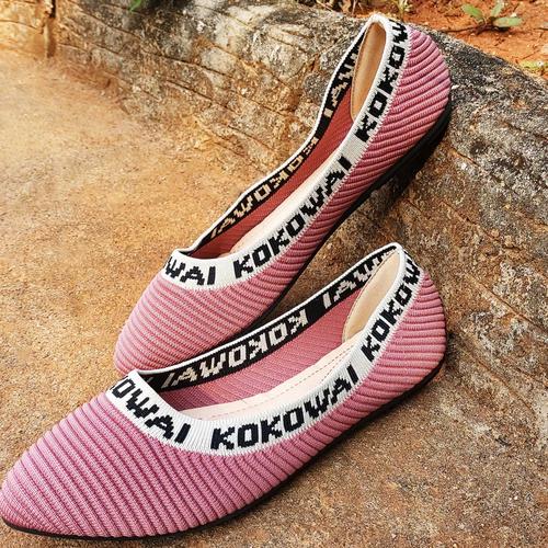 Foto Produk SEPATU WANITA FLAT SHOES IMPORT A230-1065 ROSE - 36 dari keli bee