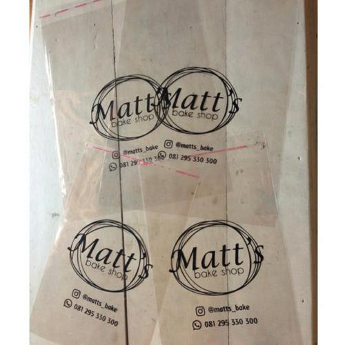 Sablon Opp Roti Jual sablon plastik opp roti/kemasan 7x15 - Kab. Kebumen - sablon ...