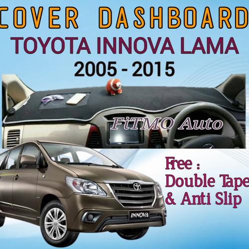 Jual Cover Dashboard Innova Lama Karpet dashboard plus anti slip