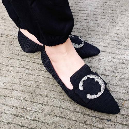 Foto Produk FLAT SHOES IMPORT CR-K05 BLACK - 36 dari keli bee