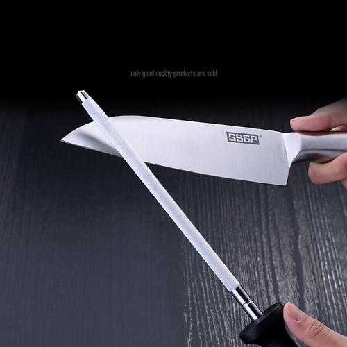 Foto Produk Asahan Pisau Stik | Professional Carbon Honing Sharpening Steel - SSGP dari Beesforsale
