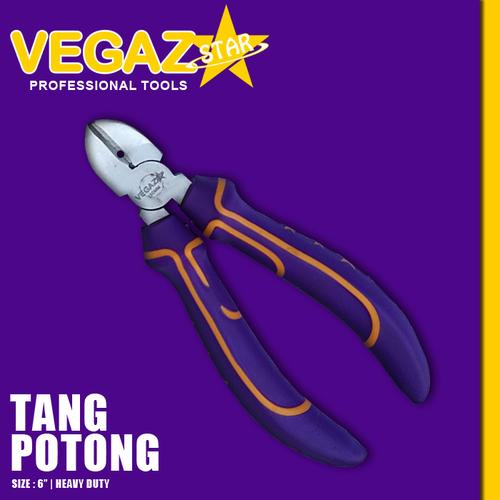 Foto Produk VEGAZSTAR - Tang Potong / Diagonal Pliers Cutting dari Vegaz-Tools