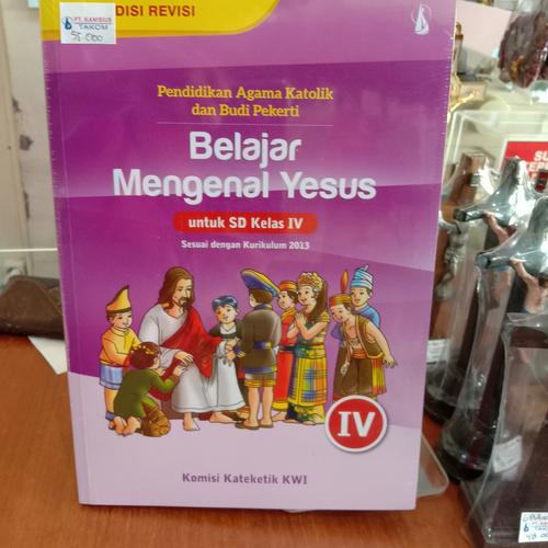 Foto Produk Buku Pendidikan Agama Katolik kelas 4 SD, Terbitan PT Kanisius dari panjitower55
