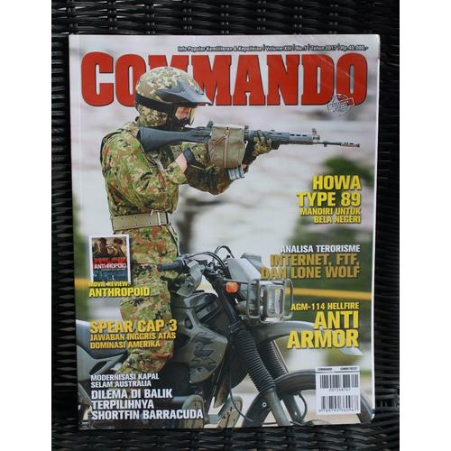 Foto Produk Majalah Commando Edisi No 1 Tahun 2017 dari Airspace Review
