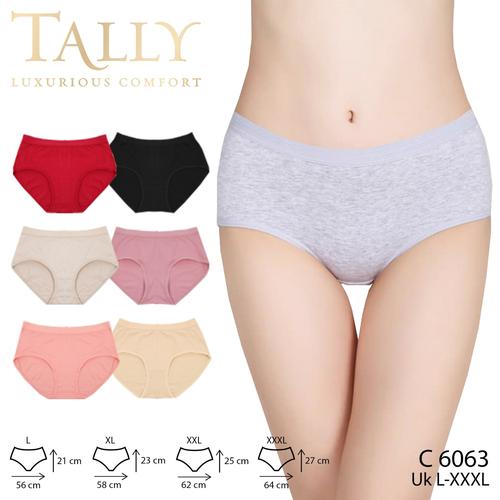 Foto Produk TALLY 6063 Celana Dalam Polos bahan Modal - L dari Tally Official Store