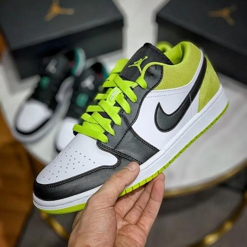 air jordan 1 low se green