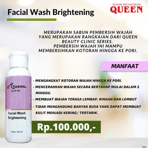 Gambar D'QUEENa FACIAL WASH BRIGHTENING dari Queen klinik kecantikan Jakarta Utara Tokopedia