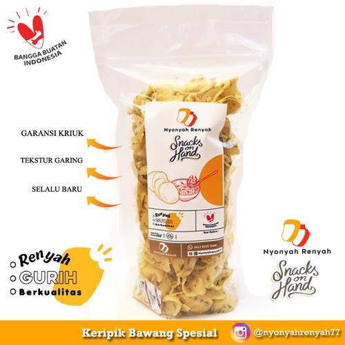 Foto Produk Keripik Bawang Spesial NyonyahRenyah77 Renyah Gurih Berkualitas dari NyonyahRenyah77