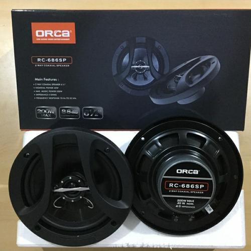 Gambar Coaxial 6.5inc Orca RC-686SP dari Audio78 Kota Semarang Tokopedia