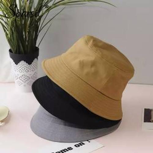 Jual Bucket Hat Polos Ukuran Besar 