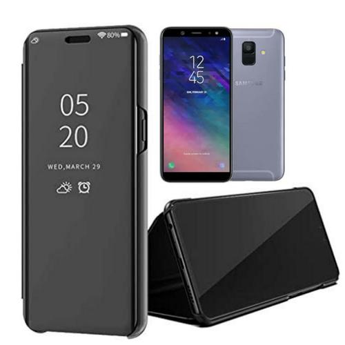 Foto Produk flip Case Samsung Galaxy A6 A6 2018 Clear View Standing Cover dari Vinvend ACC