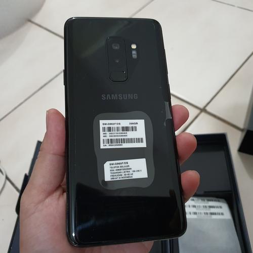 Foto Produk Samsung Galaxy S9 Plus 256GB Garansi Sein Dual Sim Fullset Original - Hitam dari Pao Cell
