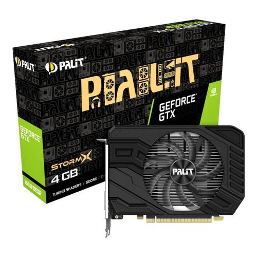 Gambar Card Palit GTX 1650 Super StorMX 4Gb DD-VGA R6 dari istana komputer cianjur Kab. Cianjur Tokopedia