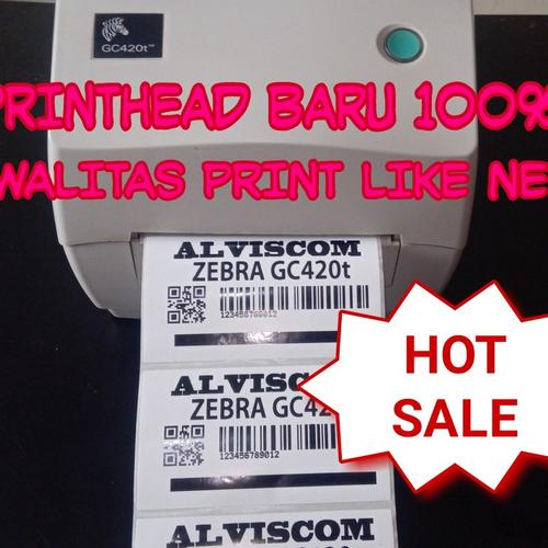 Gambar Printer barcode ZEBRA GC420T bergaransi dari ALVISCOM undefined Tokopedia