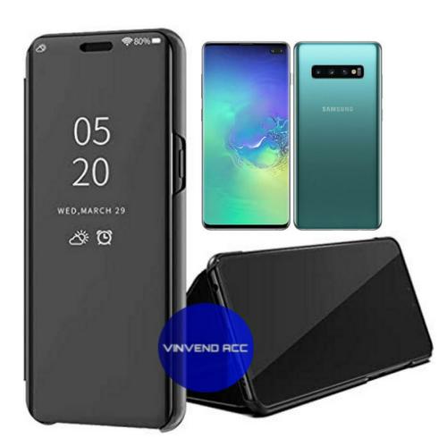 Foto Produk Flip Case Samsung Galaxy S10 Plus S10Plus Clear View Standing Cover dari Vinvend ACC