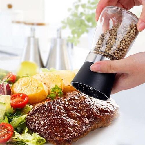 Foto Produk Penggiling Bumbu Merica Putar Manual Grinder Merica Lada Manual - Hitam dari Home Diaries