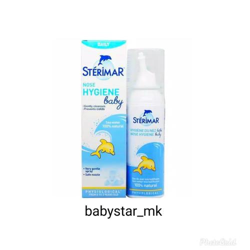 Sterimar Baby Hygiene Nasal Spray cairan pembersih kotoran hidung di  Babystar Mk Tokopedia