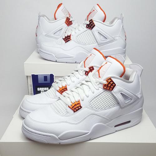 jordan retro 4 metallic orange