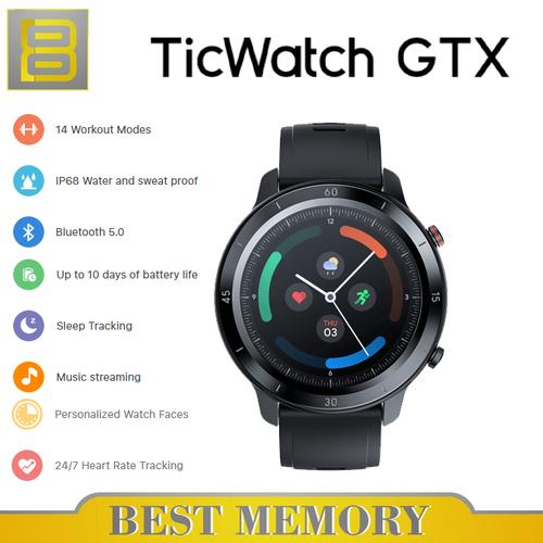 Jual Ticwatch Gtx Fitness Smartwatch Kota Tangerang Selatan Best Memory Tokopedia