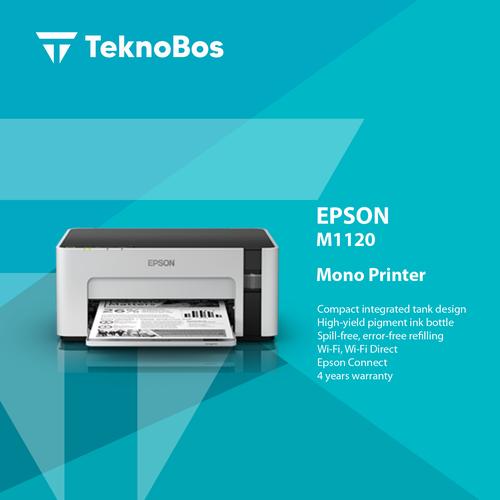 Gambar Epson M1120 Monochrome Wi-Fi Ink Tank Printer dari TeknoBos Jakarta Pusat Tokopedia
