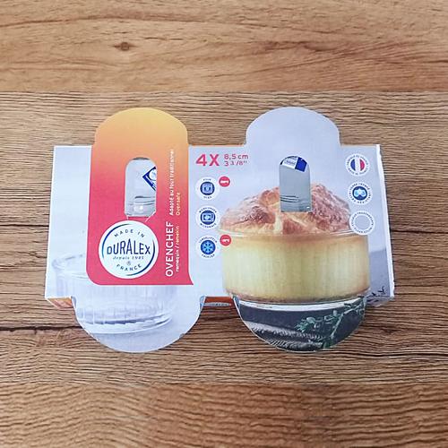 Foto Produk DURALEX OVENCHEF Clear Ramekin isi 4 - 0.14 l dari SerataFoods
