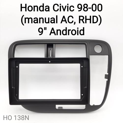 Jual frame 2 din headunit 9 inch honda 