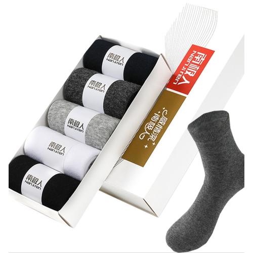 Gambar KK36 Kaos Kaki Pria Kerja NJR Set 5 Pasang Cotton Socks - mix color all dari EnnWen Online Store Jakarta Barat Tokopedia