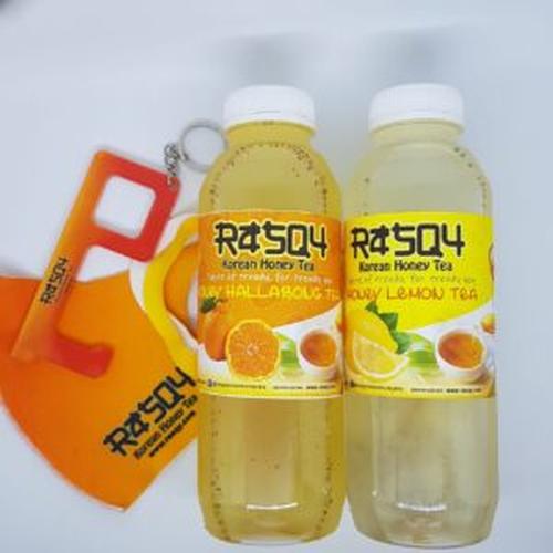 Foto Produk Minuman Korea Kekinian Rasqy Korean Honey Tea Mix Cofinger dan Masker dari Raefal-Shop