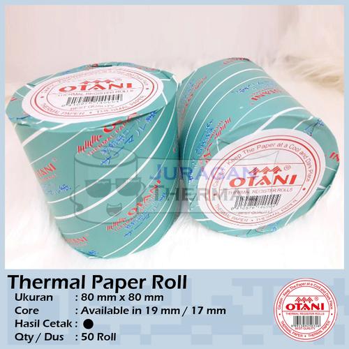 Foto Produk Kertas Struk Thermal OTANI 80 x 80 | Thermal Paper Roll OTANI 80 x 80 dari JSH Online Official