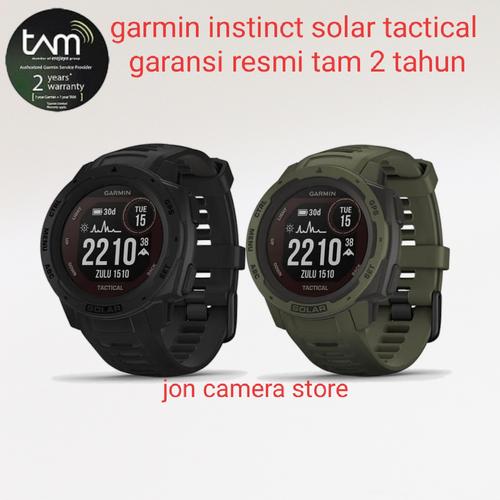 Jual garmin instinct solar tactical edition - outdoor adventure smartwatch  - black - Jakarta Pusat - jon camera store | Tokopedia