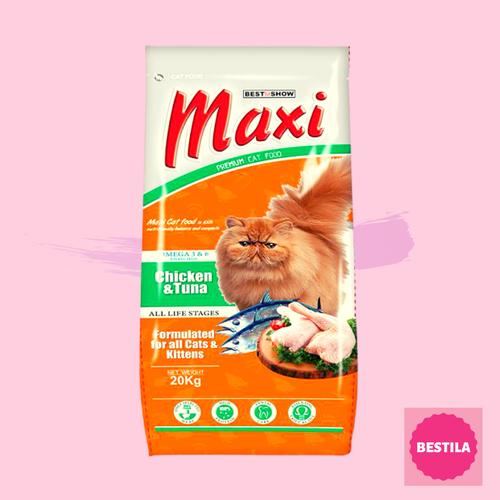 Jual Makanan Kucing Maxi Cat Chicken Tuna 20 Kg Cat Food Premium Promo Jakarta Utara Bestila Tokopedia