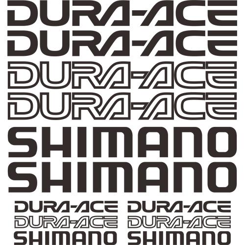 Sticker Duar Jual cutting sticker/stiker dura-ace shimano - Putih - Kab. Tangerang ...