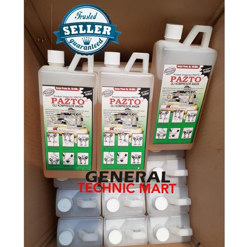 Foto Produk OLI KHUSUS KOMPRESOR ANGIN PAZTO 1 LITER dari Generaltechnicmart