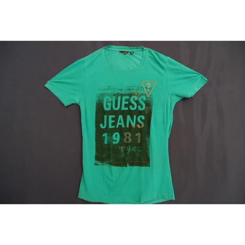 Jual 279 KAOS GUESS JEANS 1981 HIJAU 
