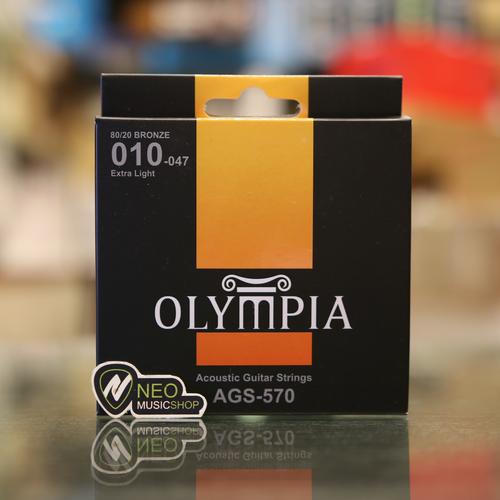 Foto Produk Senar Gitar Akustik Olympia AGS-570 10-47 Acoustic Guitar String dari NEO MUSIC