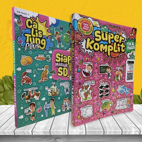 Foto Produk PAKET BUKU ANAK TK PAUD BELAJAR MEMBACA MENULIS BERHITUNG 3 dari cerdas media