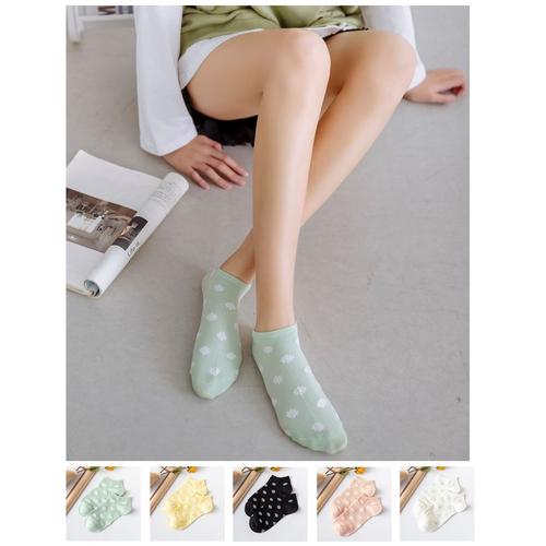 Foto Produk KK37 Kaos Kaki Wanita Summer Daisy Flower Women Socks dari EnnWen Online Store