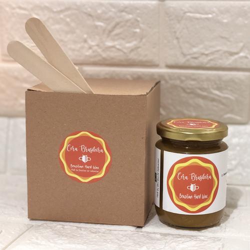Foto Produk Natural Brazilian Hard Wax - Stripless. 220g - No Sugar (100% Honey). dari Sarkara Shop