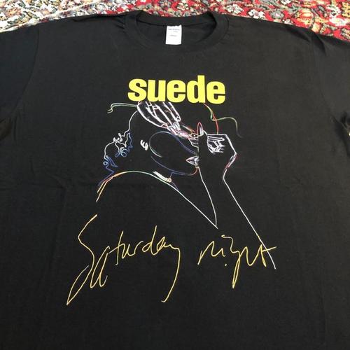 suede band t shirt