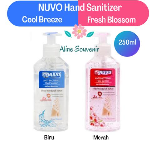 Foto Produk nuvo hand sanitizer 250ml pump - Biru dari Aline Souvenir