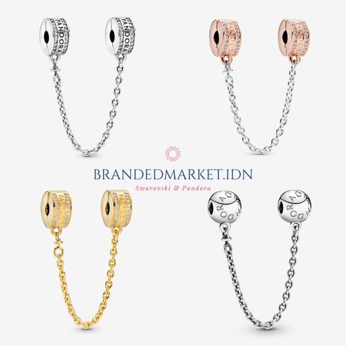 Jual Pandora safety chain charm 