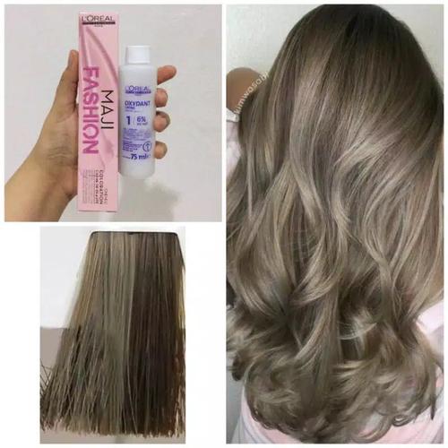 Jual L Oreal Maji Fashion 9 11 Blue Steel Hair Dye Cat Rambut Ash Blonde Br Jakarta Pusat Suryan Cosmetics Tokopedia