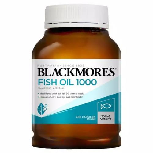 Foto Produk Blackmores Fish Oil 1000 minyak ikan 400 Kapsul dari Jaya Vitamin