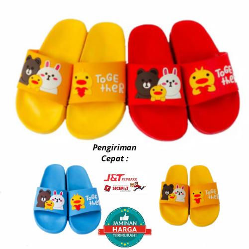 Foto Produk Sandal anak / Sandal Selop Anak Karakter Together 26-35 - 33, Merah dari Mr Fath