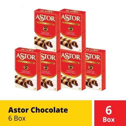 Foto Produk Astor Coklat Chocolate 40 40gr 40g 6 Box dari Logan Market