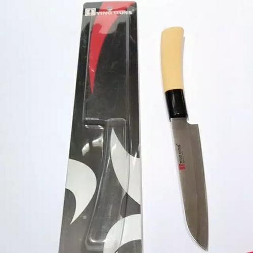 Foto Produk Pisau Dapur YING GUNS Stainless Steel - 12cm Gagang Kay dari KINKEAN
